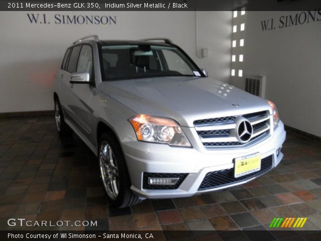 2011 Mercedes-Benz GLK 350 in Iridium Silver Metallic