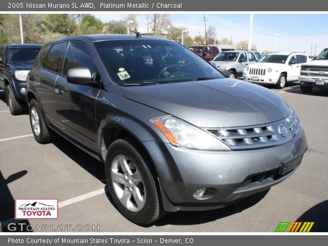 2005 Nissan Murano SL AWD in Platinum Metallic