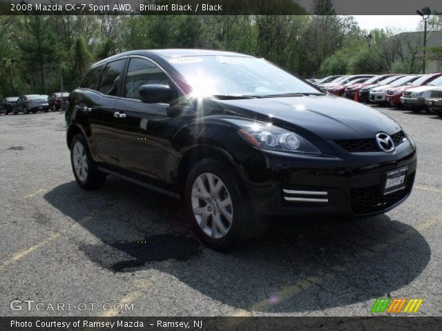 2008 Mazda CX-7 Sport AWD in Brilliant Black