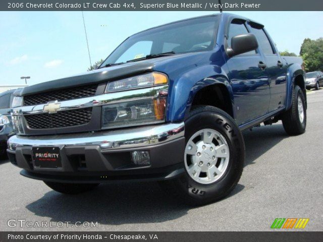 2006 Chevrolet Colorado LT Crew Cab 4x4 in Superior Blue Metallic