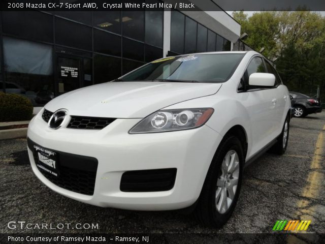 2008 Mazda CX-7 Sport AWD in Crystal White Pearl Mica