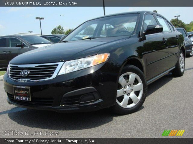 2009 Kia Optima LX in Ebony Black
