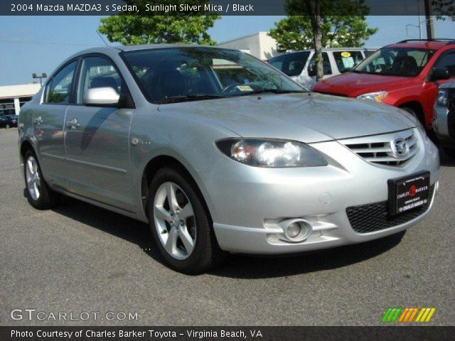 2004 Mazda MAZDA3 s Sedan in Sunlight Silver Mica