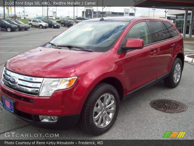 2008 Ford Edge SEL AWD in Redfire Metallic