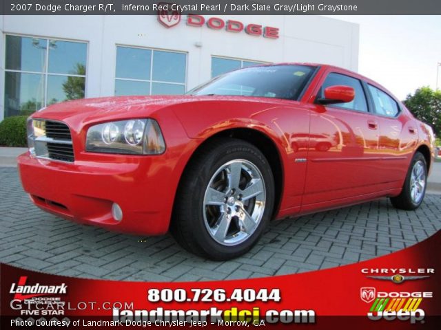 2007 Dodge Charger R/T in Inferno Red Crystal Pearl