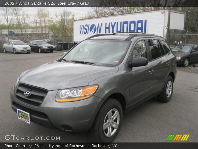 2009 Hyundai Santa Fe GLS in Steel Gray