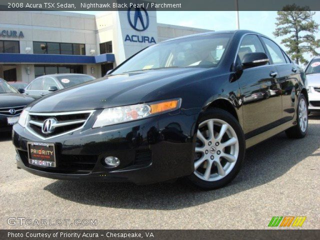 2008 Acura TSX Sedan in Nighthawk Black Pearl