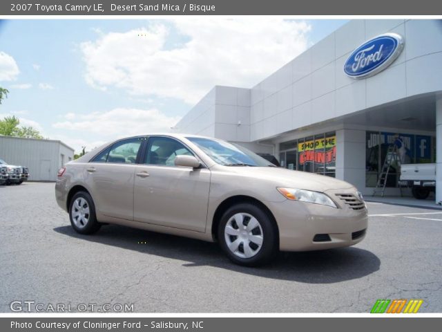2007 Toyota Camry LE in Desert Sand Mica