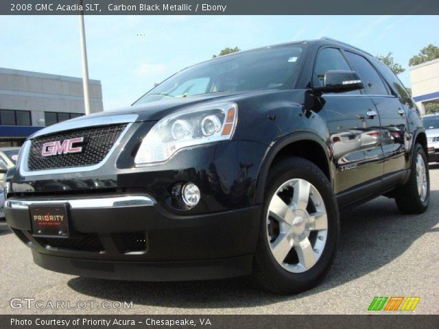 2008 GMC Acadia SLT in Carbon Black Metallic
