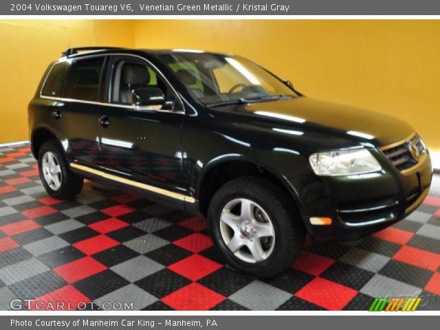 2004 Volkswagen Touareg V6 in Venetian Green Metallic