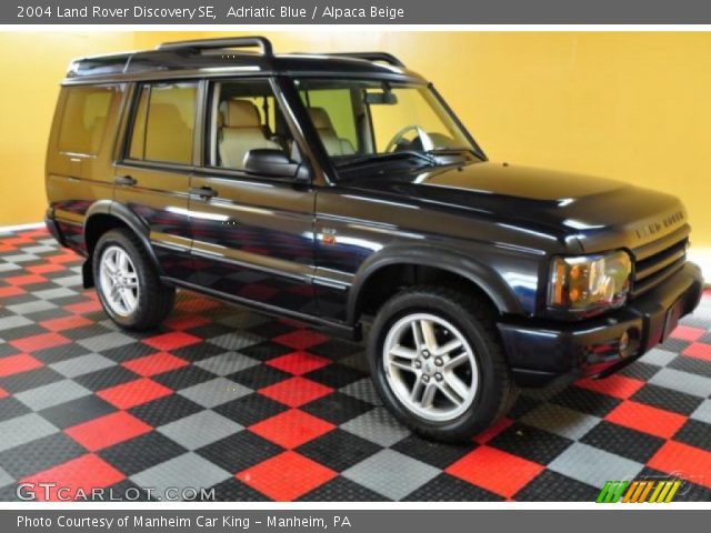 2004 Land Rover Discovery SE in Adriatic Blue
