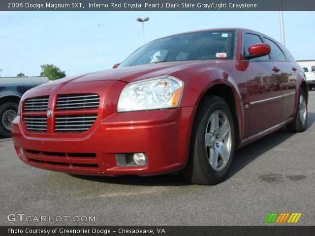 2006 Dodge Magnum SXT in Inferno Red Crystal Pearl