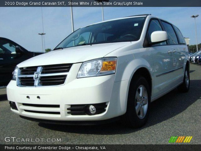 2010 Dodge Grand Caravan SXT in Stone White
