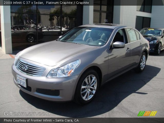 2009 Infiniti G 37 x Sedan in Platinum Graphite