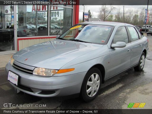 2002 Saturn L Series L200 Sedan in Silver Blue