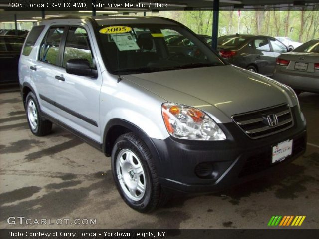 2005 Honda CR-V LX 4WD in Satin Silver Metallic