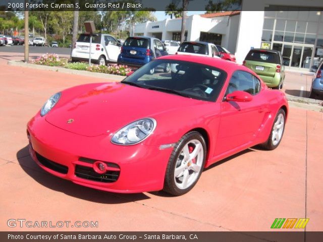 2008 Porsche Cayman S in Guards Red