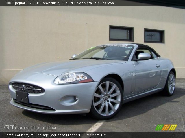 2007 Jaguar XK XK8 Convertible in Liquid Silver Metallic