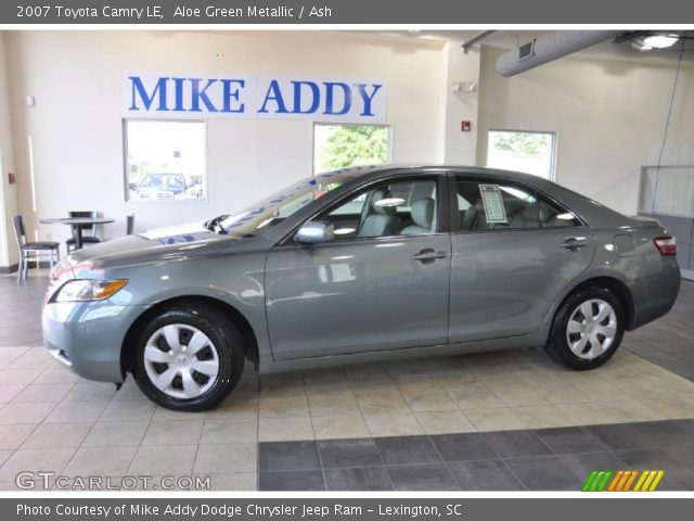2007 Toyota Camry LE in Aloe Green Metallic
