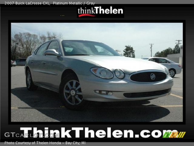 2007 Buick LaCrosse CXL in Platinum Metallic