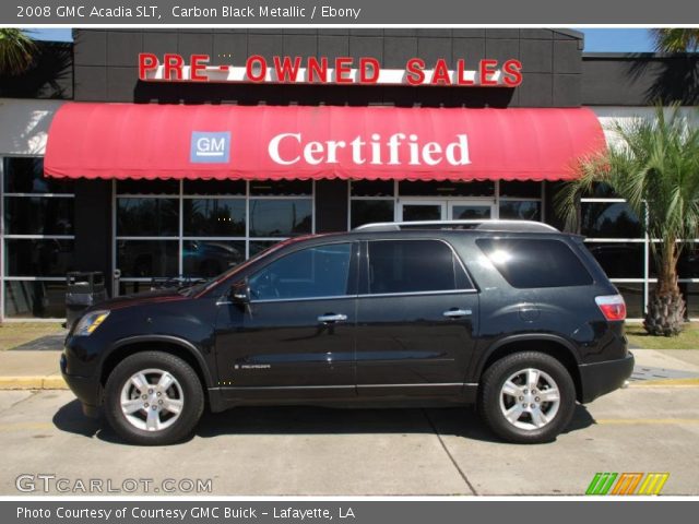 2008 GMC Acadia SLT in Carbon Black Metallic