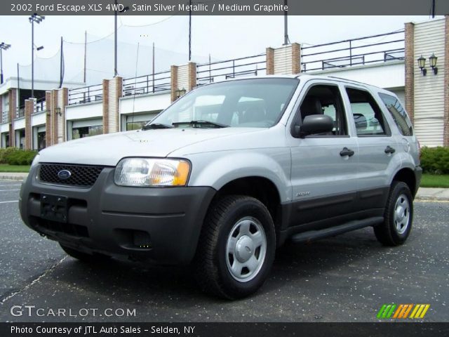 2002 Ford Escape XLS 4WD in Satin Silver Metallic