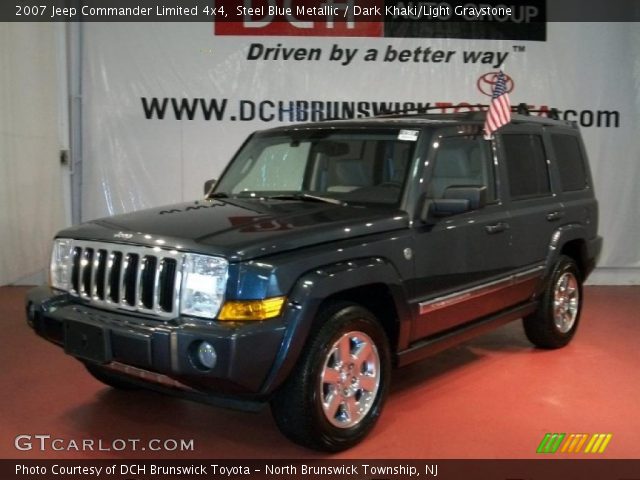 2007 Jeep Commander Limited 4x4 in Steel Blue Metallic