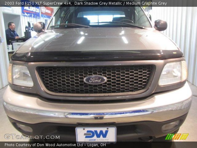 2003 Ford F150 XLT SuperCrew 4x4 in Dark Shadow Grey Metallic