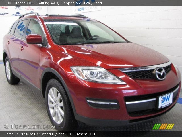 2007 Mazda CX-9 Touring AWD in Copper Red Mica