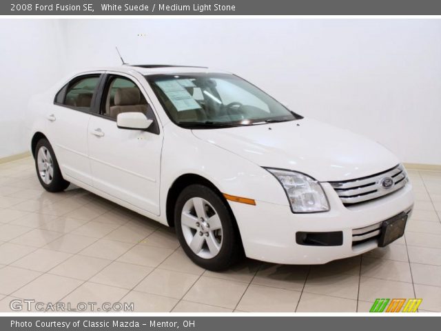 2008 Ford Fusion SE in White Suede