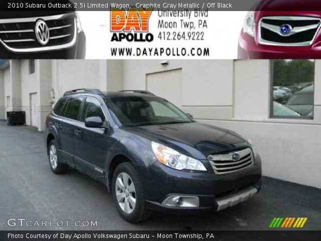 2010 Subaru Outback 2.5i Limited Wagon in Graphite Gray Metallic