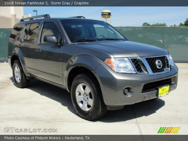 2008 Nissan Pathfinder S in Storm Gray