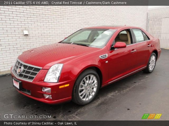 2011 Cadillac STS 4 V6 AWD in Crystal Red Tintcoat