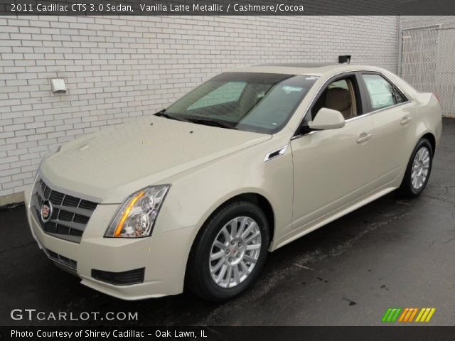 2011 Cadillac CTS 3.0 Sedan in Vanilla Latte Metallic