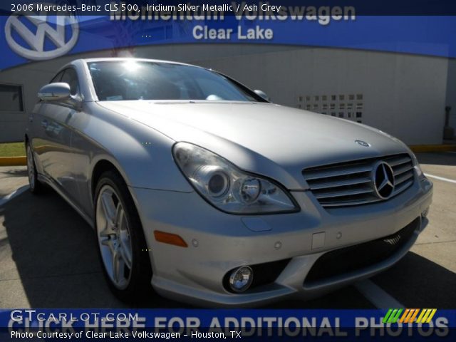 2006 Mercedes-Benz CLS 500 in Iridium Silver Metallic