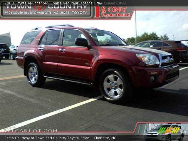 2008 Toyota 4Runner SR5 in Salsa Red Pearl