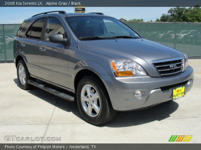 2008 Kia Sorento LX in Alpine Gray