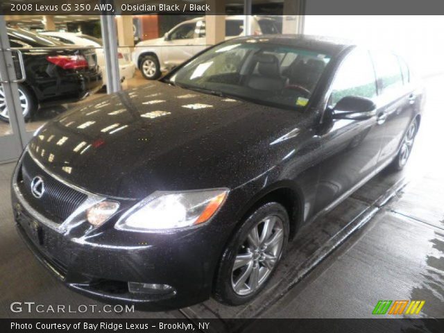 2008 Lexus GS 350 AWD in Obsidian Black