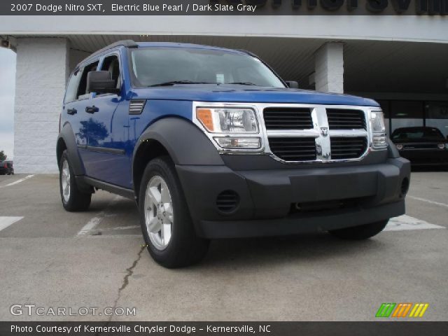 2007 Dodge Nitro SXT in Electric Blue Pearl