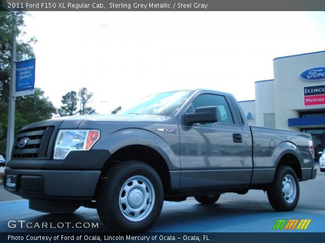 2011 Ford F150 XL Regular Cab in Sterling Grey Metallic