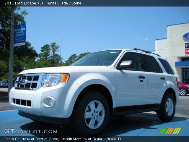 2011 Ford Escape XLT in White Suede