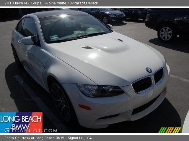 2010 BMW M3 Coupe in Alpine White