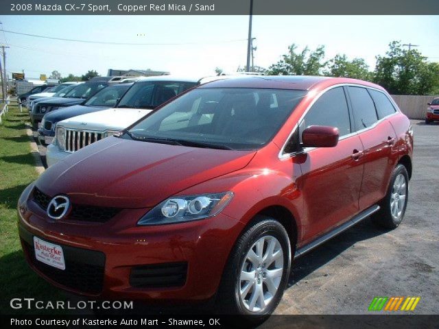 2008 Mazda CX-7 Sport in Copper Red Mica