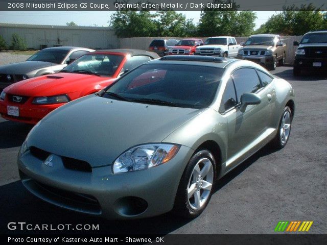2008 Mitsubishi Eclipse GS Coupe in Optimist Green Metallic