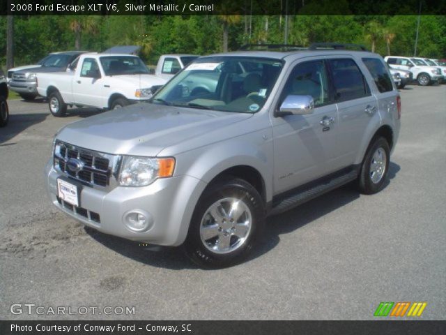 2008 Ford Escape XLT V6 in Silver Metallic