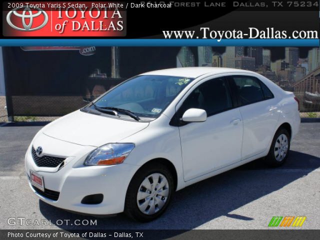 2009 Toyota Yaris S Sedan in Polar White