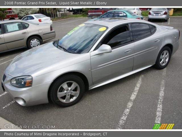 2008 Pontiac Grand Prix Sedan in Liquid Silver Metallic
