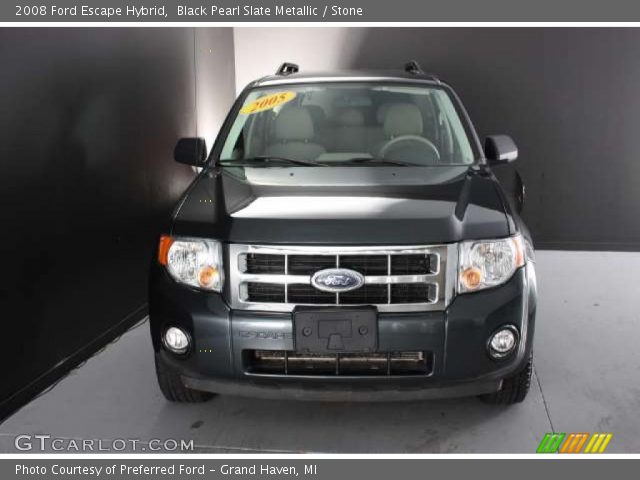 2008 Ford Escape Hybrid in Black Pearl Slate Metallic