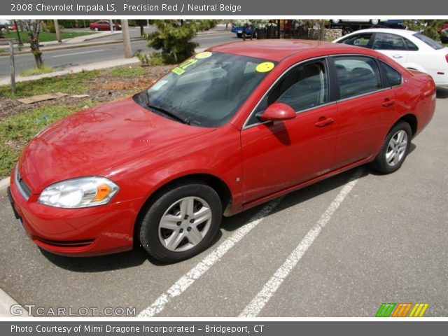 2008 Chevrolet Impala LS in Precision Red