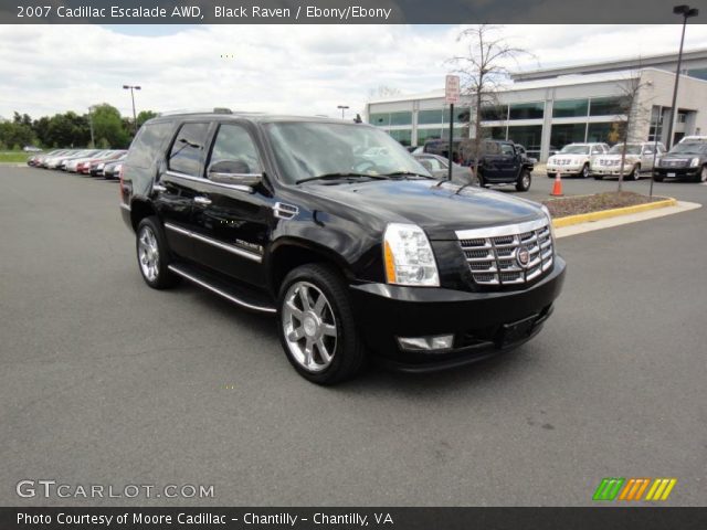 2007 Cadillac Escalade AWD in Black Raven